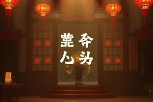 无声雪国封面，雪原上孤零零的路灯与脚印